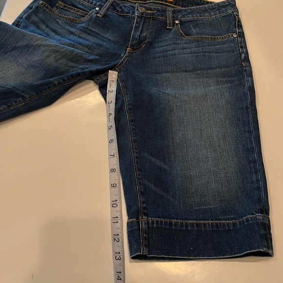 Pilcro And The Letterpress Anthropologie Low Rise Capri Bermuda Short Size 28 - Picture 6 of 16